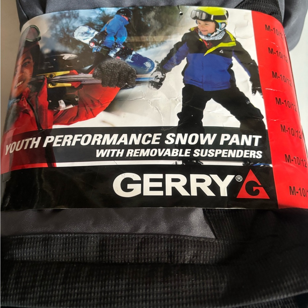Gerry Youth Performance Snow Pant - black - Size 10-12